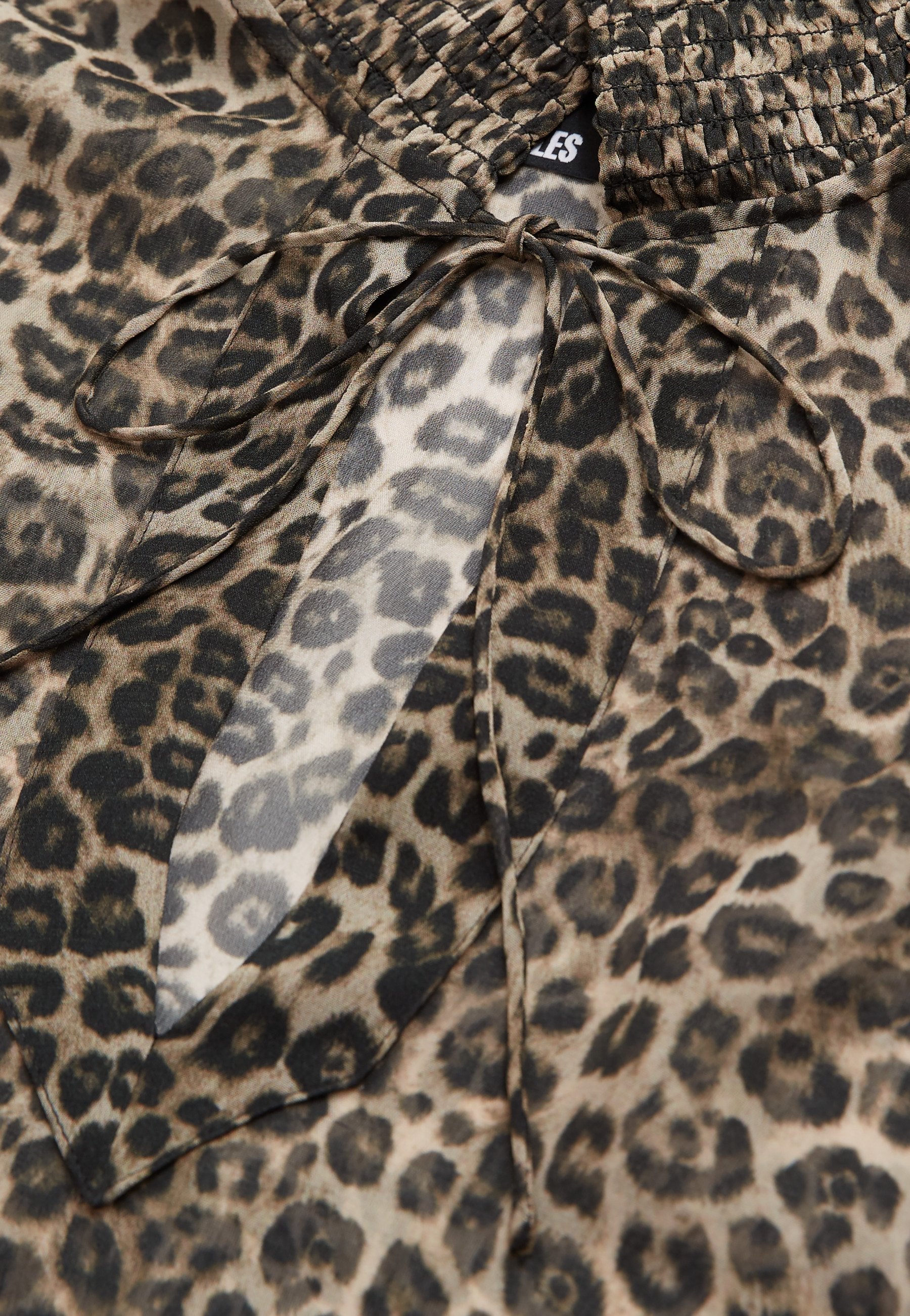 The Kooples COL MONTANT MOTIFS LÉOPARD