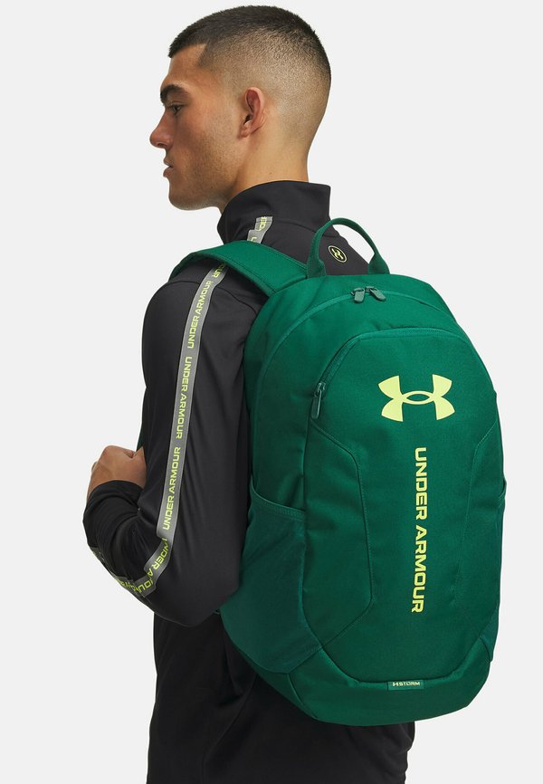Under Armour HUSTLE LITE - Rucksack - campus ivy