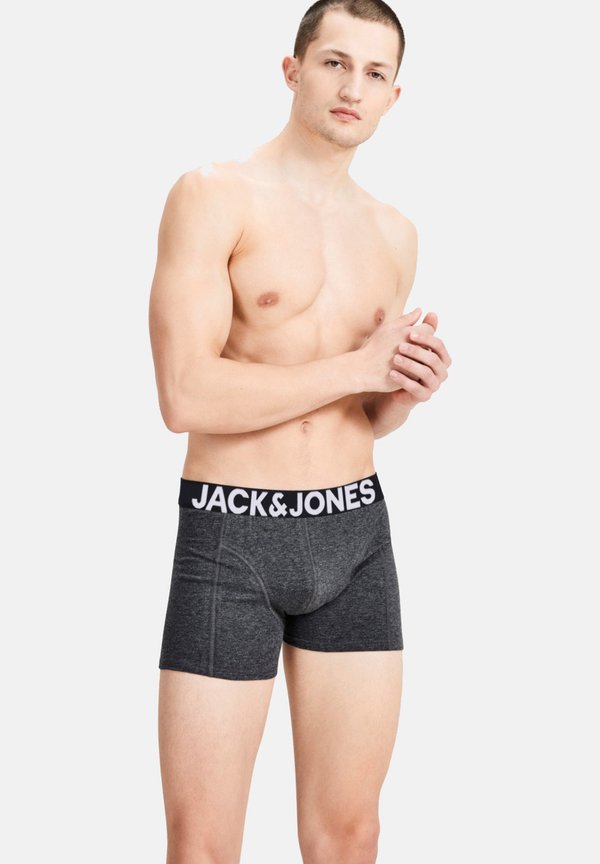 Jack & Jones SOLID 5 ER Pack - Trunks - 5er pack dark grey