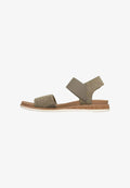 Skechers BOBS DESERT KISS LOW - TOP LOOK - Sandals - olv