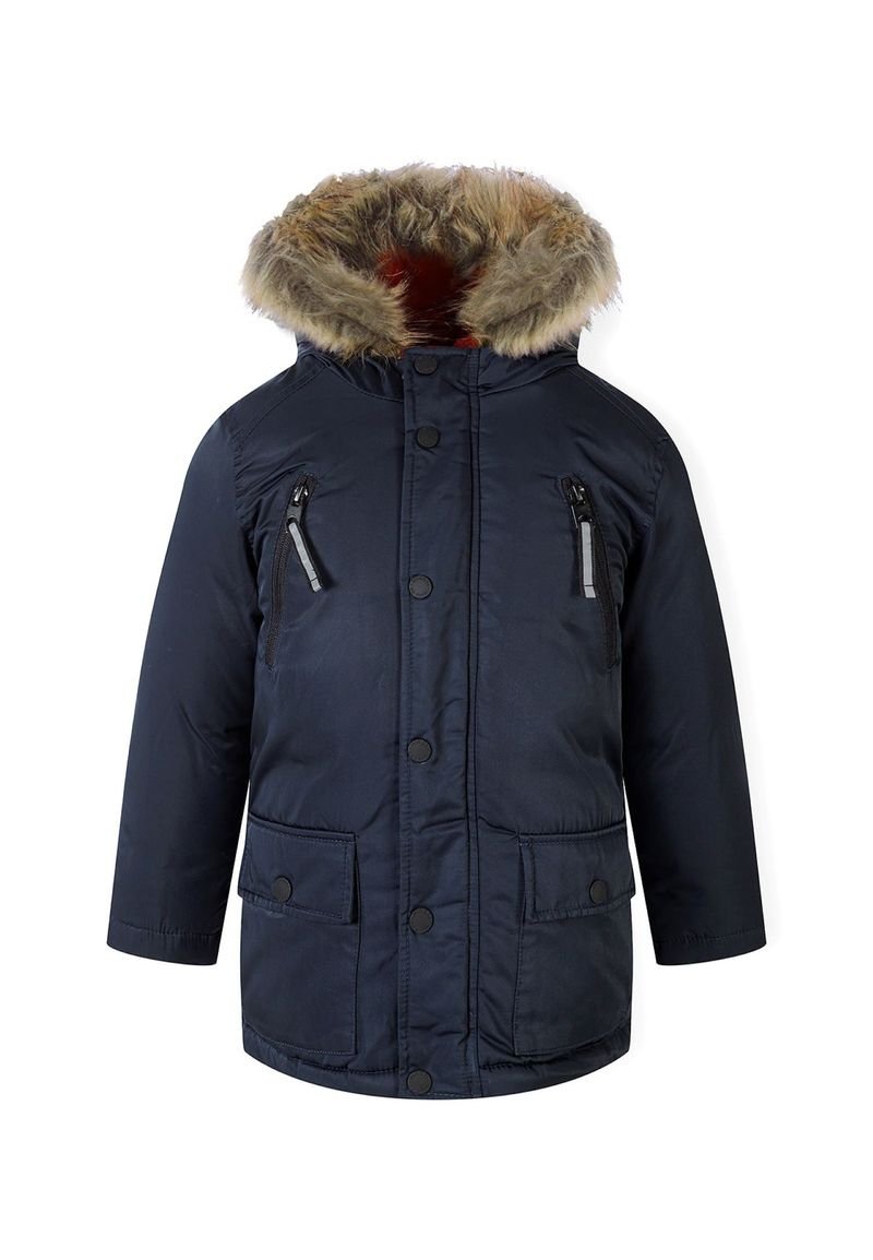 PARKA WITH FUR TRIM HOOD Media 1