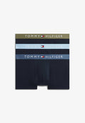 Tommy Hilfiger 3 PACK TRUNK WB - TH ORIGINAL - Trunks - nb  util olive chamb blue aeg sea