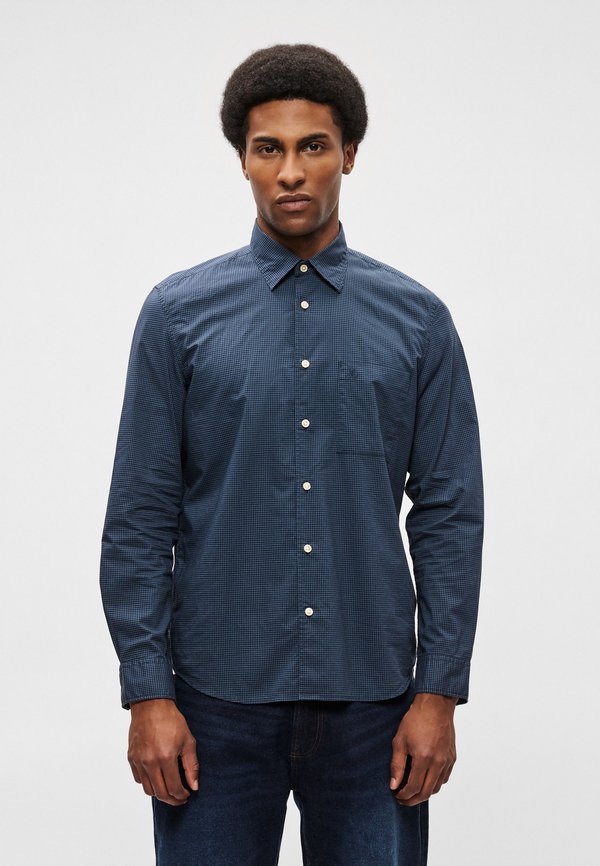 Marc O'Polo LONG SLEEVES ONE RECTANGULAR CHEST POCKET ROUND HEM