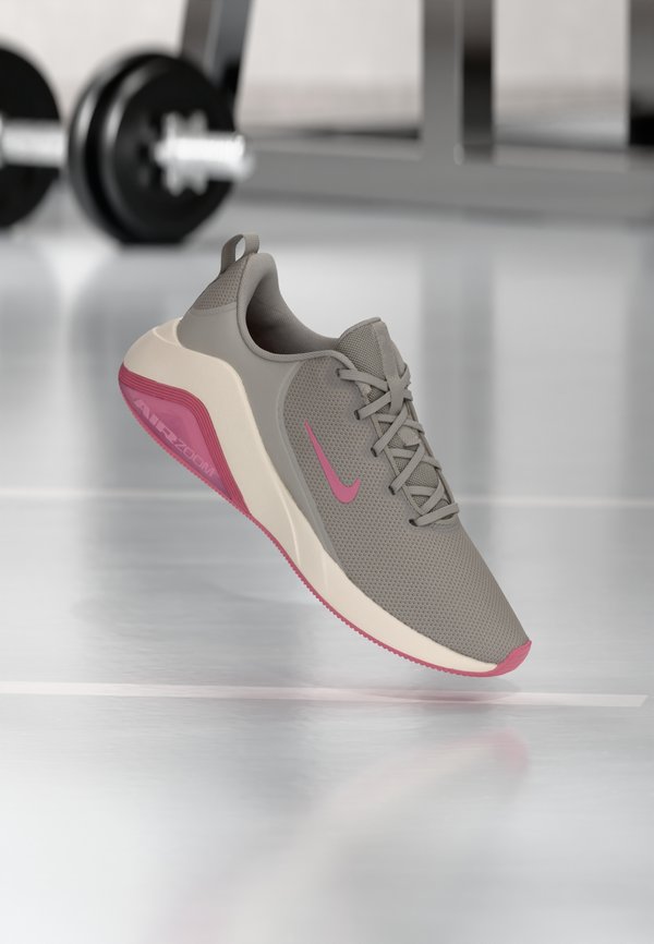 Nike Performance AIR ZOOM BELLA 7 - Training shoe - college grey/peony/chalk