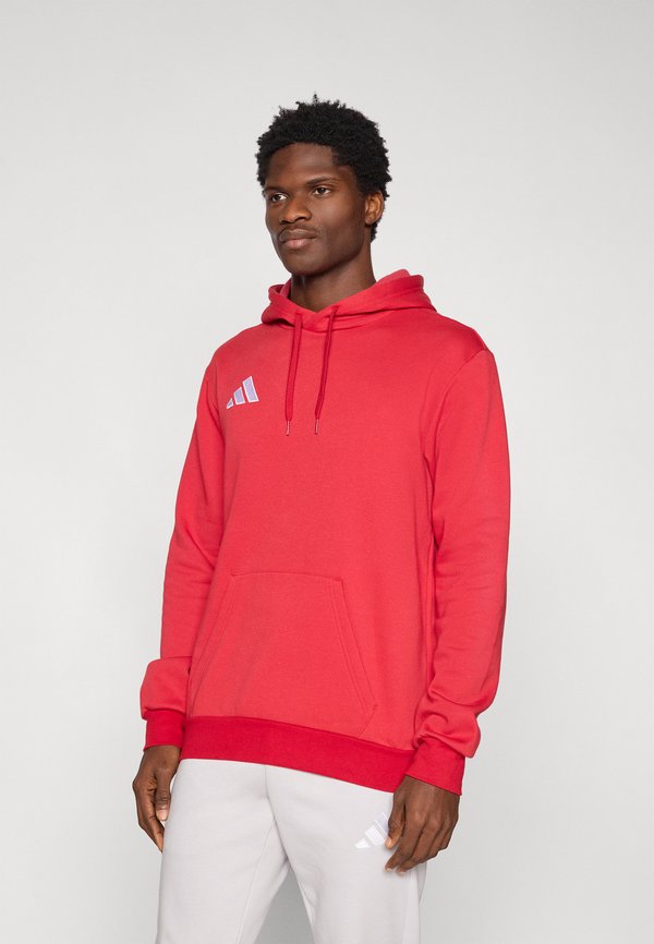 adidas Performance ENTRADA - Hoodie - team power red/white