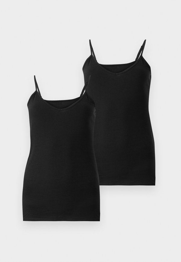 Vero Moda VMMAXI 2 PACK - Top - black