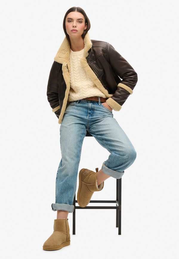 Superdry & Co Winter boots - light tan