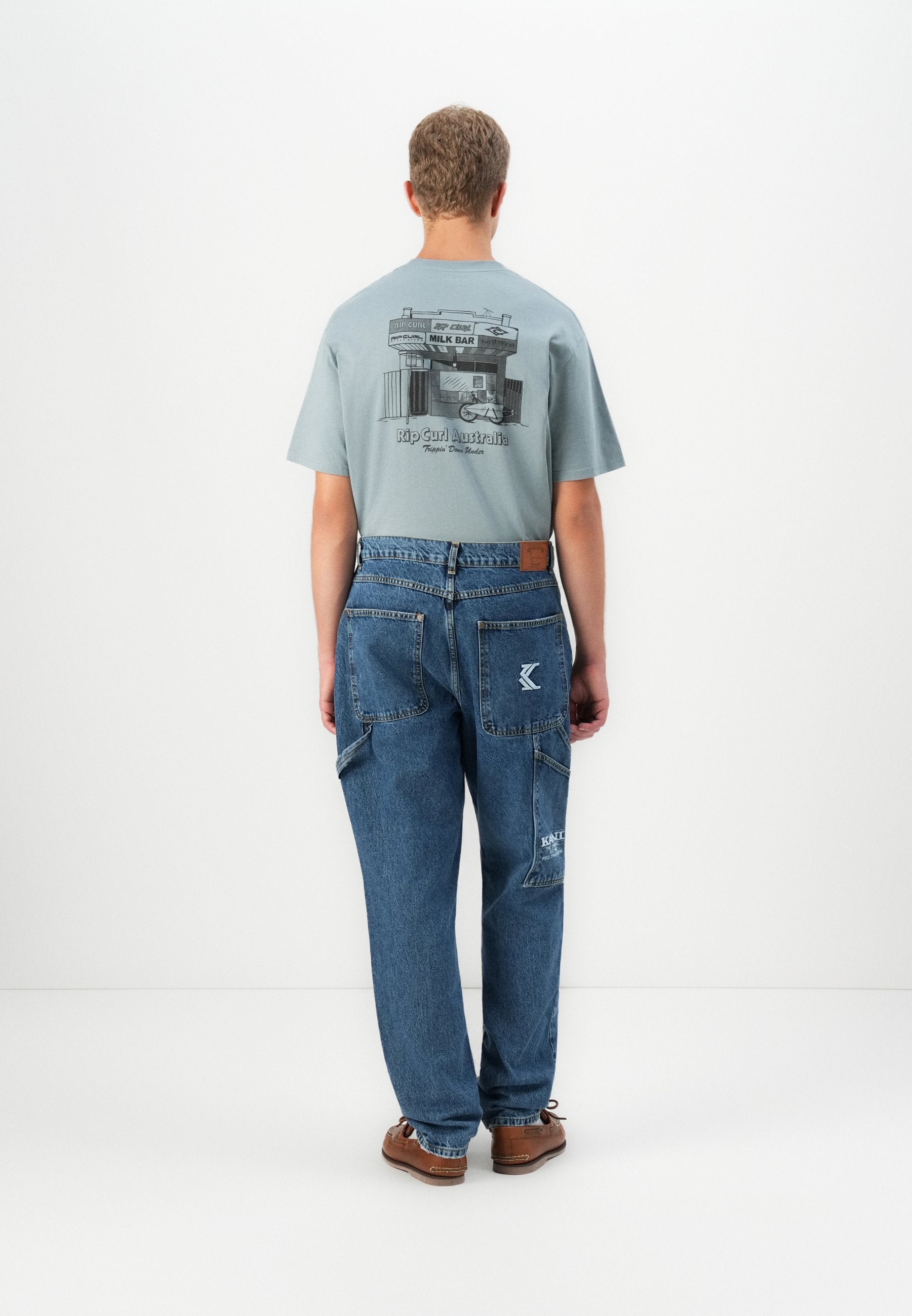 Karl Kani RETRO TAPERED WORKWEAR HEAVY DISTRESSED