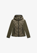 Superdry & Co HOODED HERITAGE STORM  - Winter jacket - dusty olive green