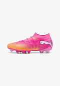 Puma FUTURE 9 MATCH FG/AG WN'S - Firm-ground football boots - poison pink-sun stream-bright aqua- white