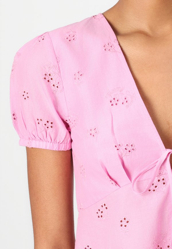 Tommy Jeans TIE FRONT BRODERIE