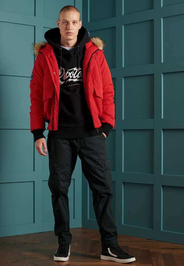 Superdry & Co EVEREST - Winter jacket - high risk red