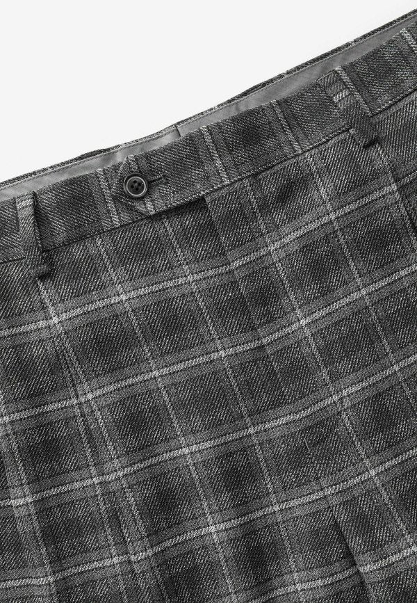Next TRIMMED CHECK CHINOS SLIM FIT