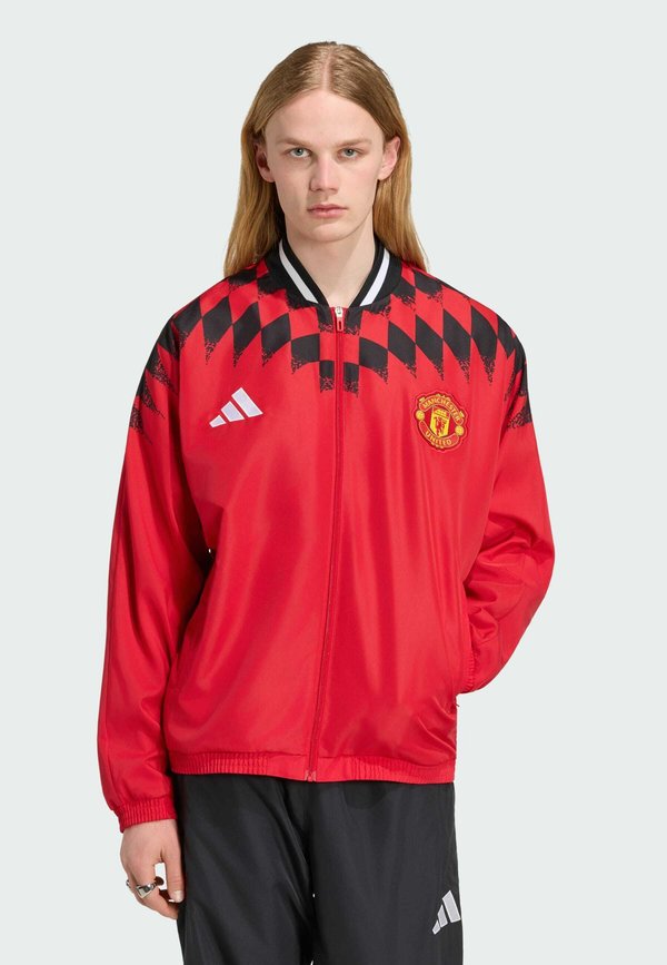adidas Performance ADIDAS PERFORMANCE MANCHESTER UNITED STADIUM TRACK TOP - Club wear - mufc red