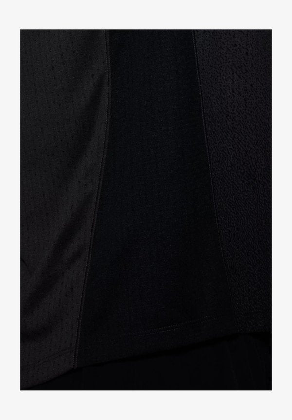 New Balance VIZ TECH RUN - Sports T-shirt - black bk