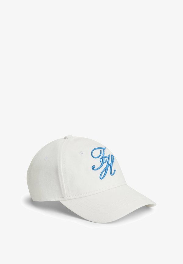 Tommy Hilfiger LOGO EMBROIDERY BASEBALL - Cap - ecru
