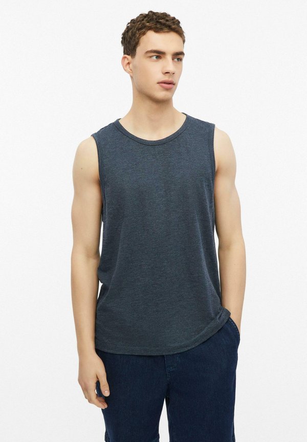 s.Oliver T-SHIRT - Top - dunkelblau