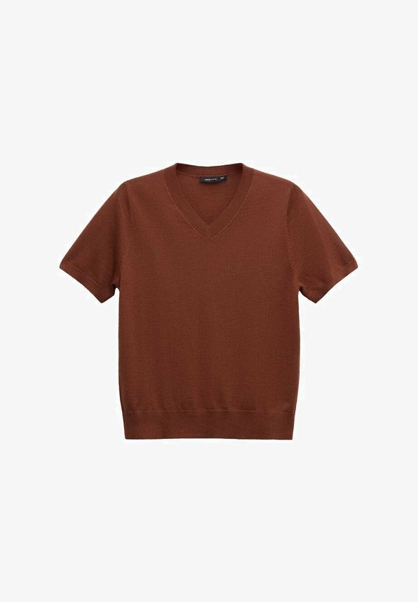 Mango Basic T-shirt - orange