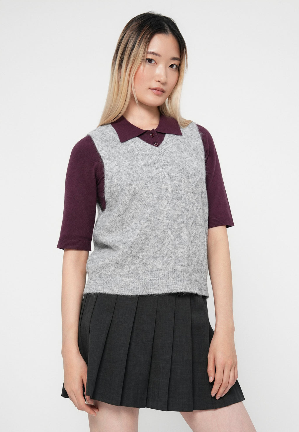 VILA VIEMMELIE V NECK VEST