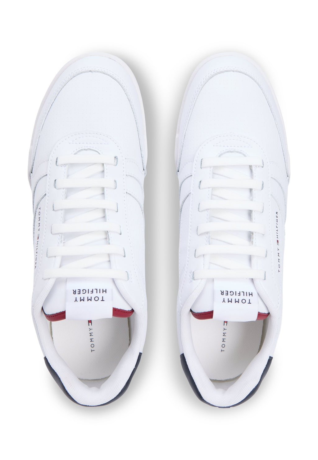 CONTRAST HEEL TRAINERS WITH LEATHER Media 4