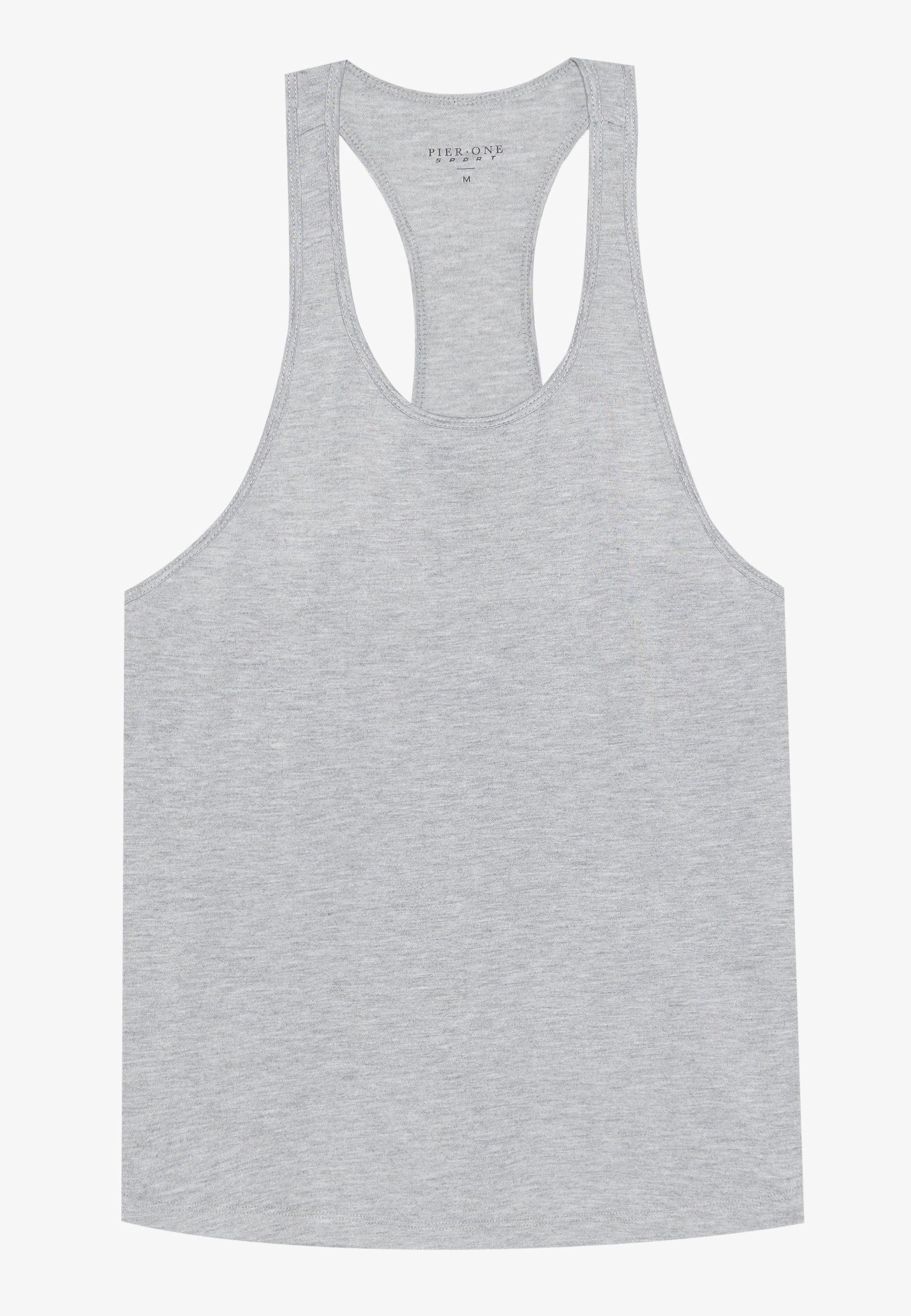 Pier One Sport MUSCLE FIT VEST WITH RACER BACK