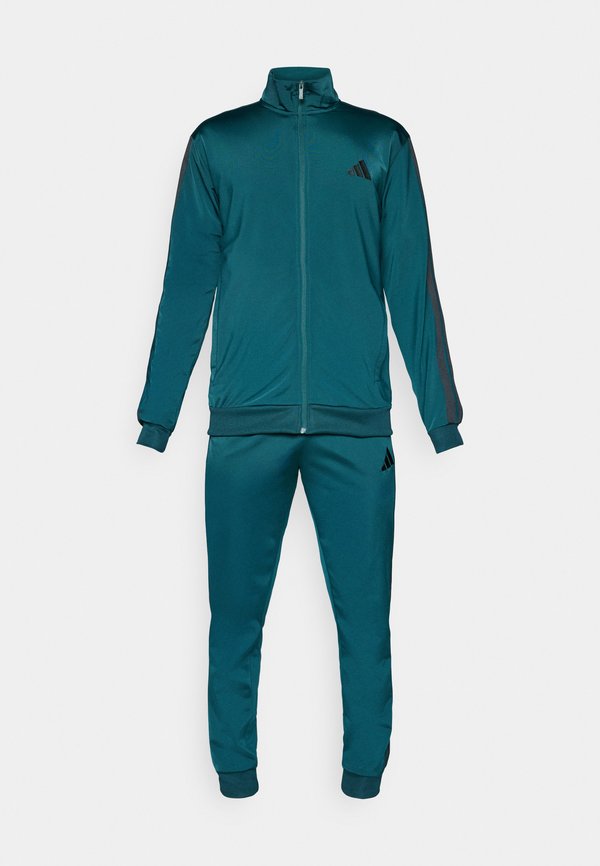 adidas Sportswear 3 STRIPES SET - Tracksuit - aurora ivy