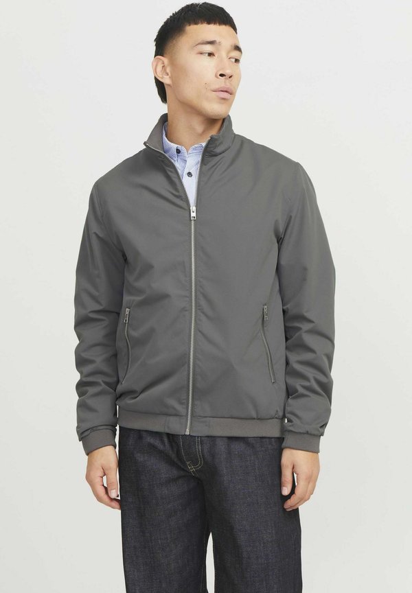 Jack & Jones JJERUSH HARRINGTON - Bomber Jacket - castlerock