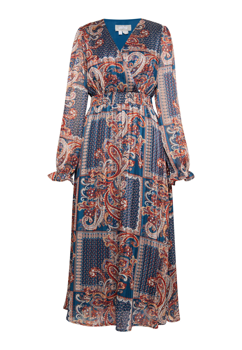 usha MIT PAISLEY PRINT NOWLES