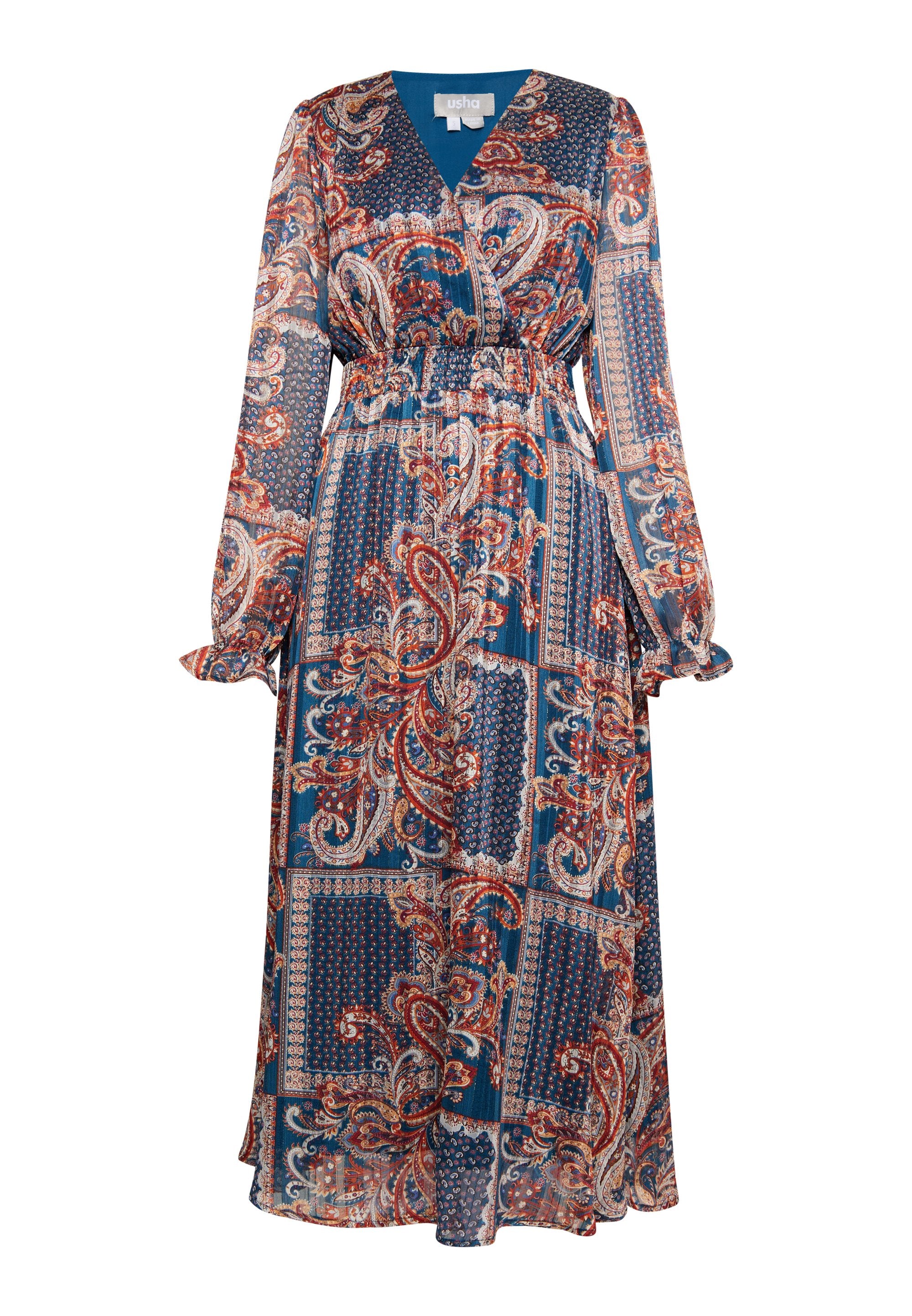 usha MIT PAISLEY PRINT NOWLES