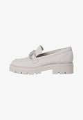 s.Oliver SLIPPER - Moccasins - lt grey