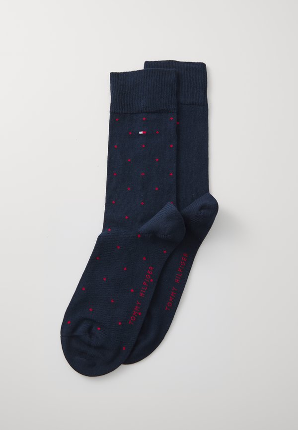 Tommy Hilfiger MEN SOCK DOT 2 PACK - Socks - navy