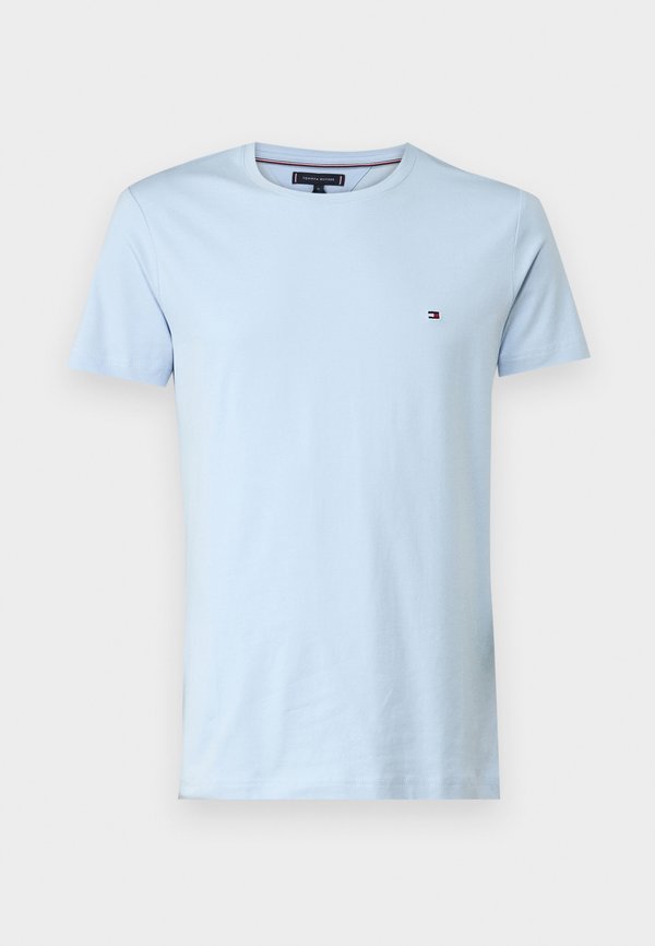 Tommy Hilfiger STRETCH SLIM FIT TEE - Basic T-shirt - breezy blue