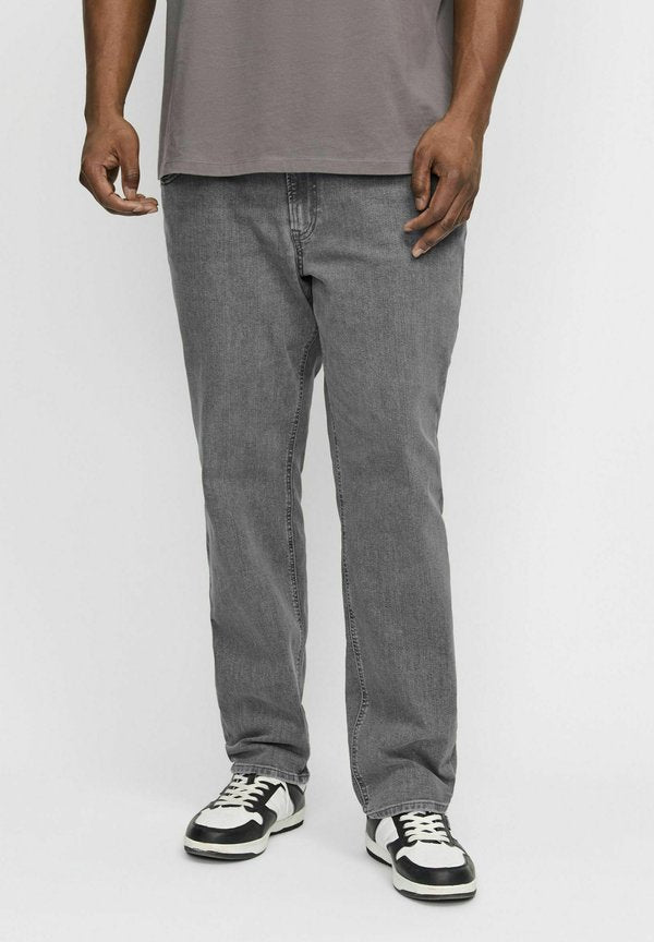Jack & Jones Slim fit Plus Size JJIGLENN JJORIGINAL SQ 703 NOOS PLS - Relaxed fit jeans - grey denim