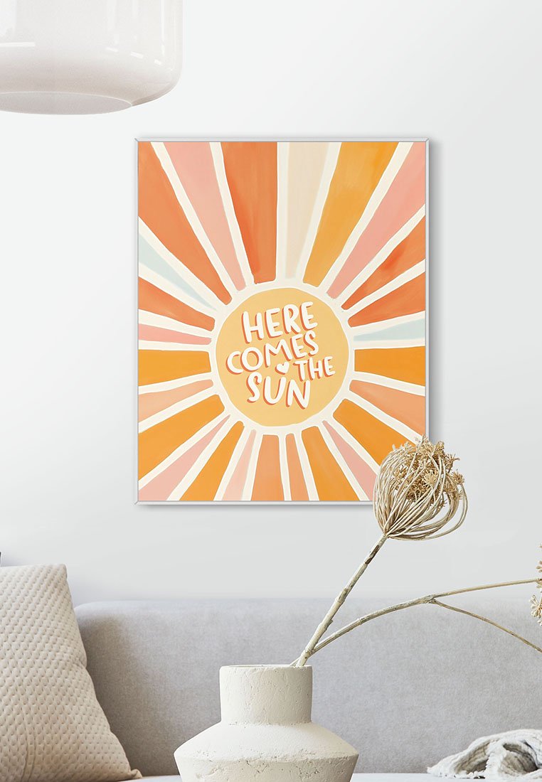 Orange Wallz HERE COMES THE SUN
