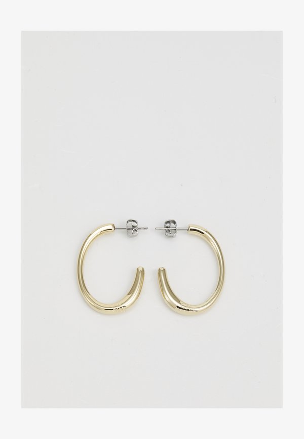 Calvin Klein HOOPS - Earrings - gold-coloured