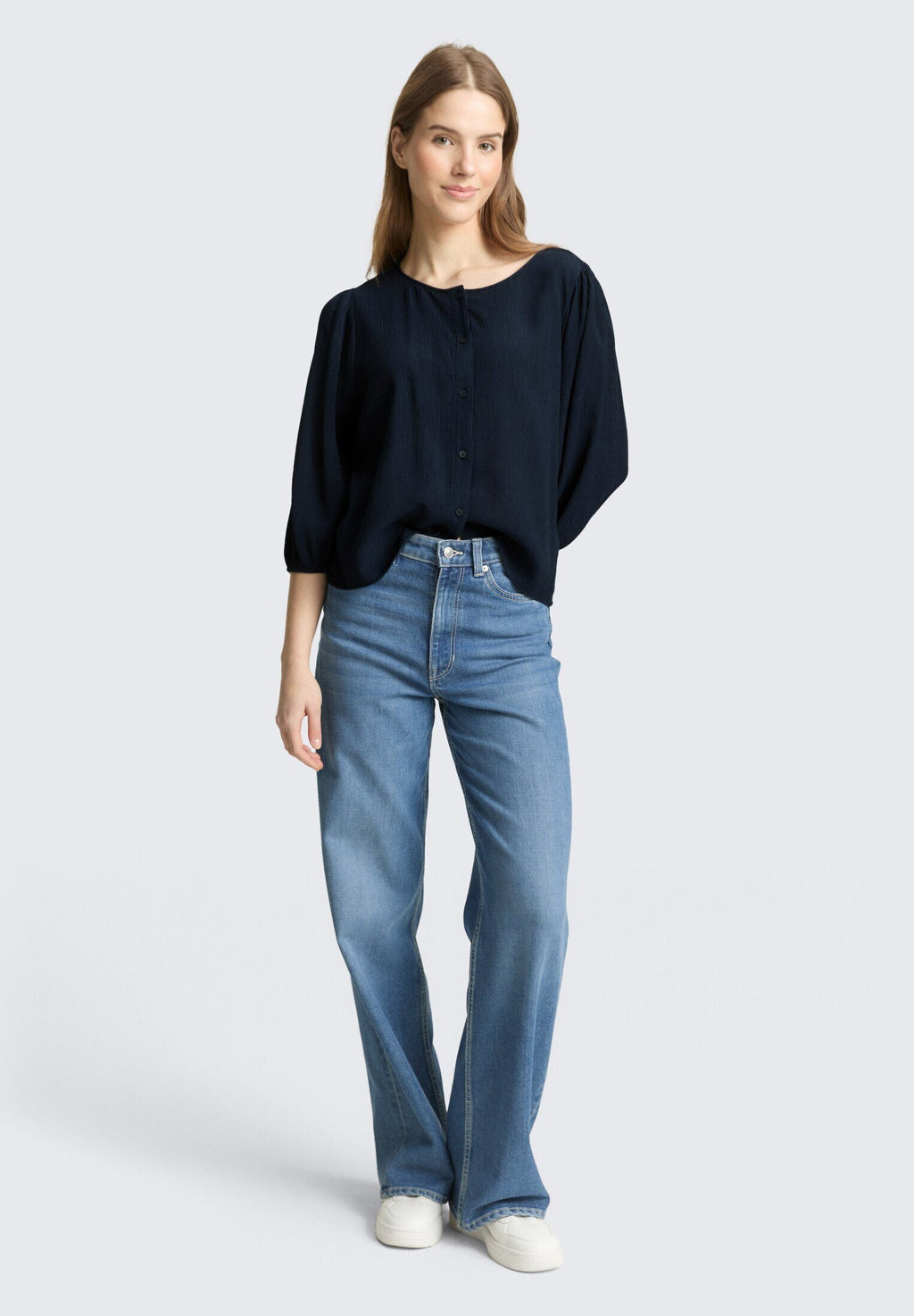 TOM TAILOR DENIM WITH PLACKET