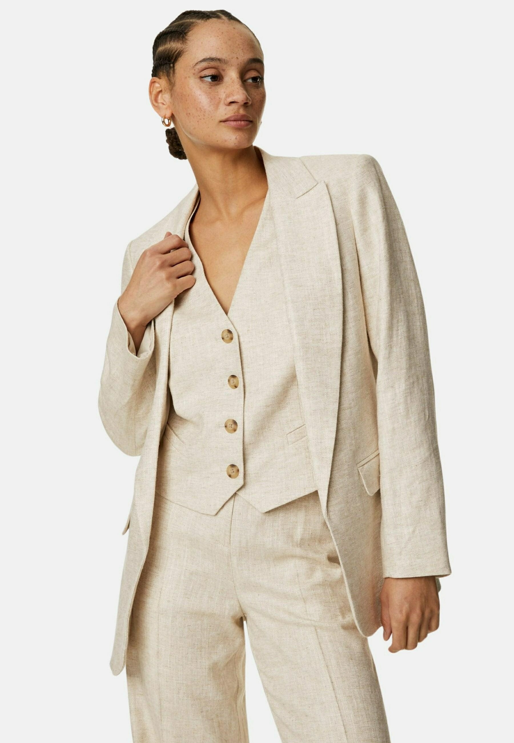 Marks & Spencer LINEN BLEND TAILORED