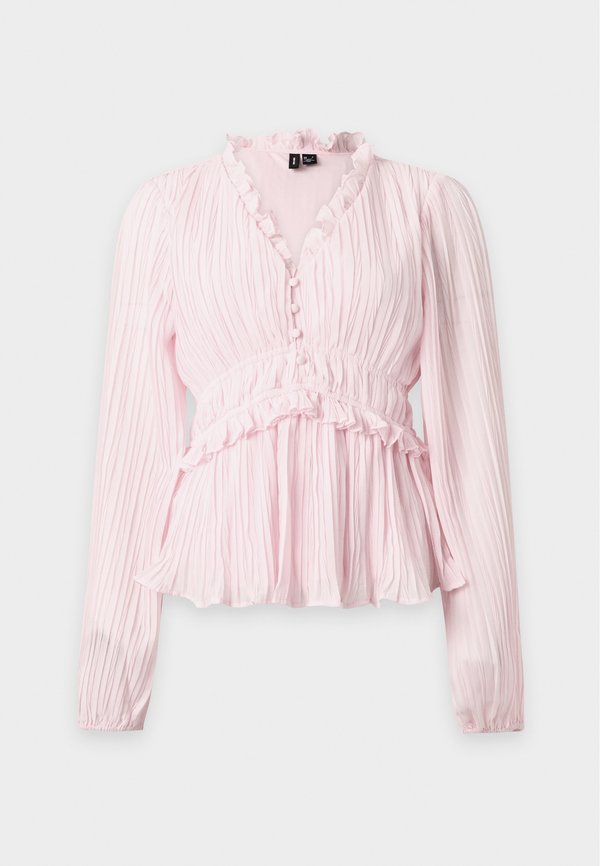 Vero Moda VMDORA DETAIL PLISSE - Blouse - pink-a-boo