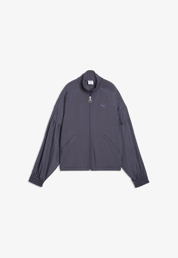 Puma HER RELAXED FULL-ZIP JACKE - Training jacket - inky depths