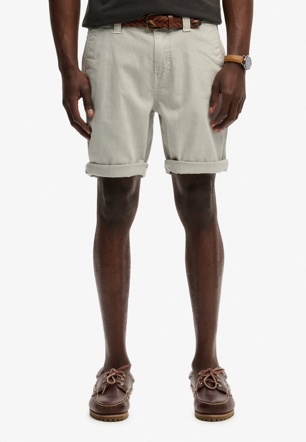 Superdry & Co SUPERDRY UTILITY CHINO SHORTS.. - Shorts - silver city grey