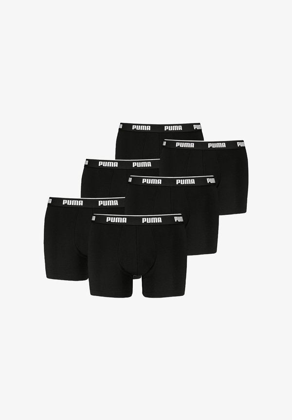 Puma EVERYDAY 6ER PACK  - Boxer briefs - black