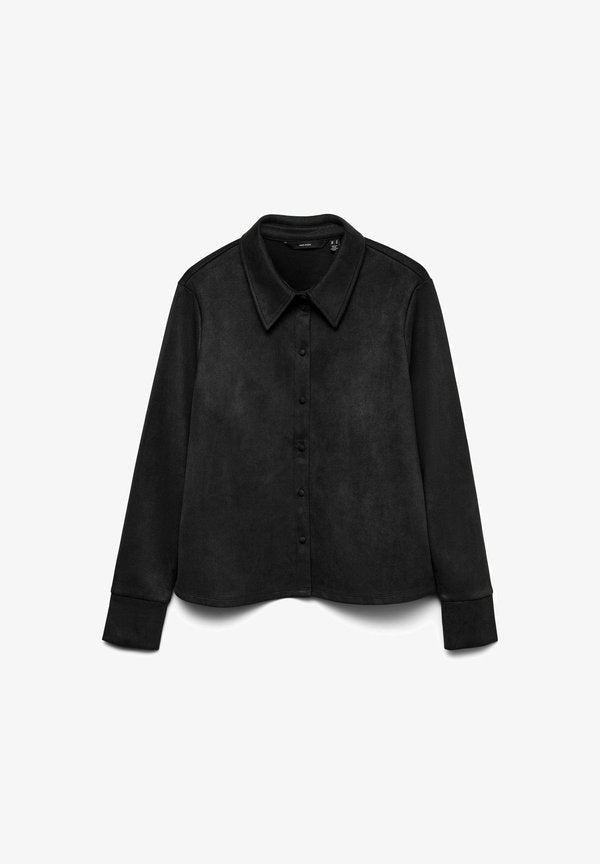 Vero Moda VMKRETA - Button-down blouse - black