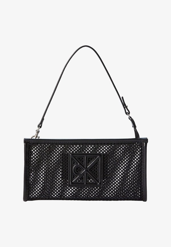 Calvin Klein EMBLEM CONVERTIBLE - Handbag - black