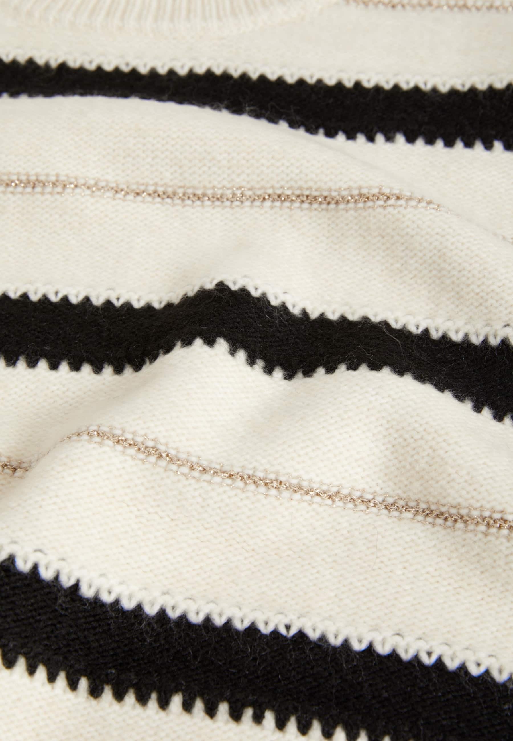 Marks & Spencer CLOUD-YARN STRIPED CREW NECK
