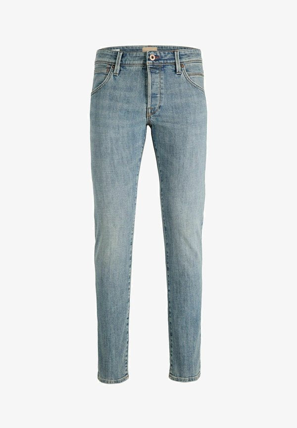 Jack & Jones SLIM FIT JEANS JJIGLENN JJFOX SQ 382 - Slim fit jeans - blue denim
