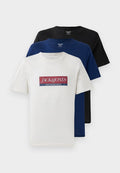 Jack & Jones JORINWOOD BLOCK BRANDING TEE 3 PACK
