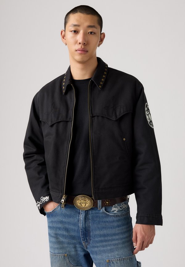 Levi's® TOY STORY WESTERN JACKET - Denim jacket - jet black