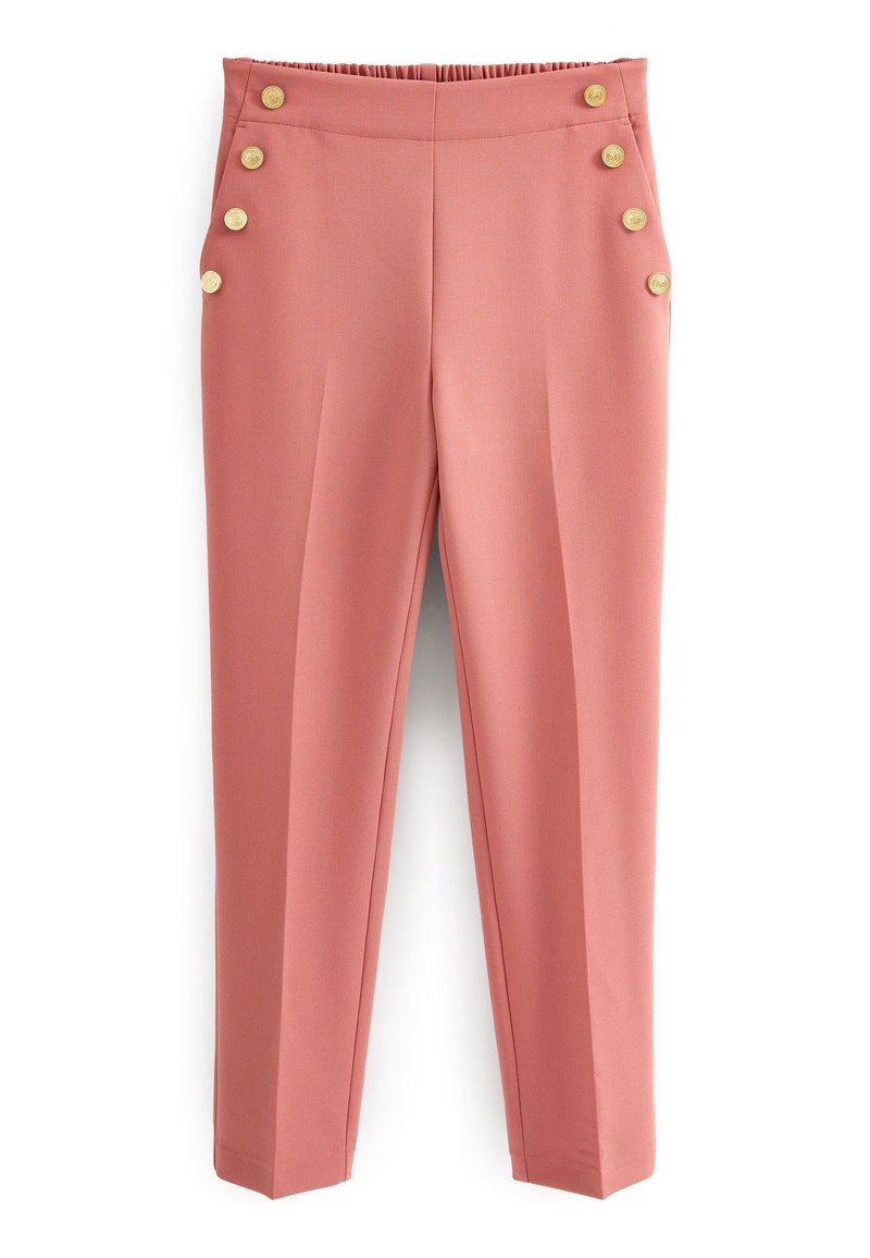 TAILORED BUTTON DETAIL TAPER TROUSERS - Next - View 1