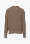 s.Oliver MIT MUSTERSTRUKTUR - Jumper - cognac