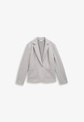 TOM TAILOR TOM TAILOR BLAZER SLIM FIT BLAZER IN MELANGE-OPTIK - Blazer - medium silver grey melange